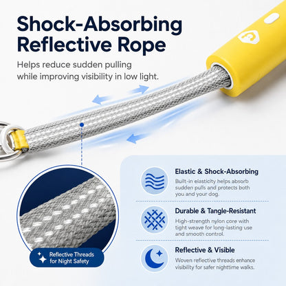 Ortekor Quick-Tether Dog Leash for Cafes, Patios & Parks - Keep Your Dog Close Hands-Free