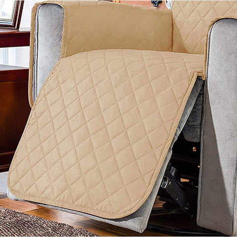 Collection Cozy Ortekor | Housse de fauteuil inclinable avec poches et polaire matelassée | Grandes housses pour un confort ultime