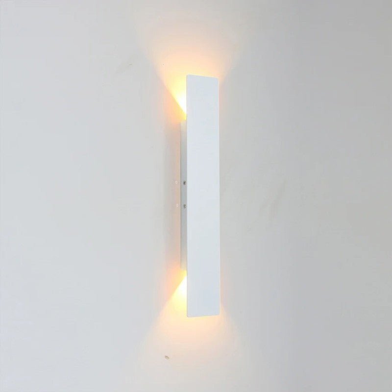 Applique murale LED d'extérieur en aluminium, luminaire étanche haut et bas pour patio, jardin, entrée, éclairage extérieur moderne, 2W-24W