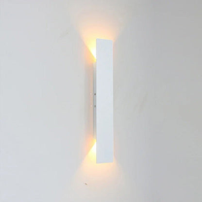Applique murale LED d'extérieur en aluminium, luminaire étanche haut et bas pour patio, jardin, entrée, éclairage extérieur moderne, 2W-24W