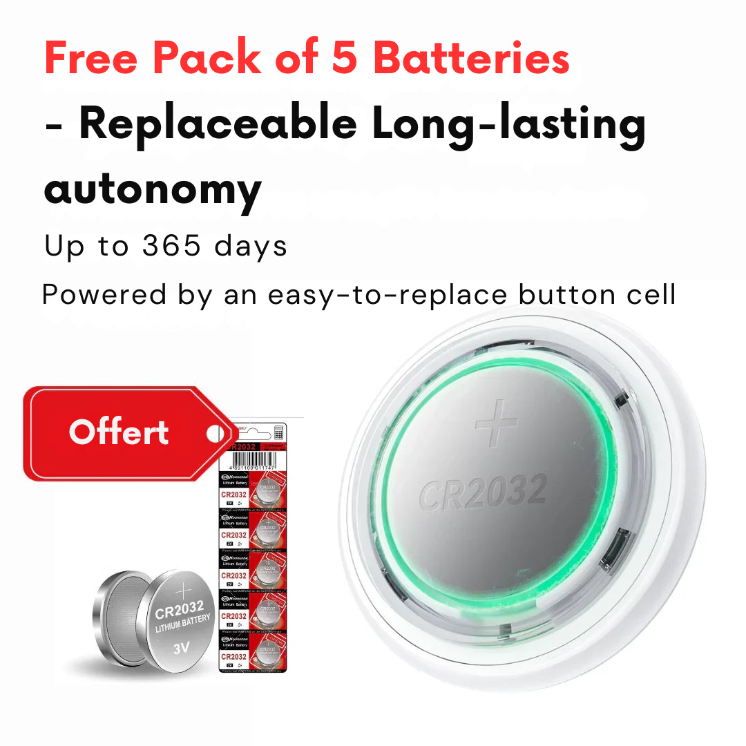 Wearable Location Monitor for Elderly Adults – Clip-On Find My Tracker with Year-Long Battery & Waterproof Housing