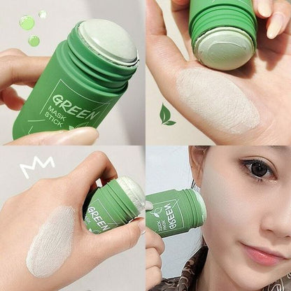 Stick Nettoyant Profond pour une Peau Rayonnante | Infusion de Thé Vert Naturel