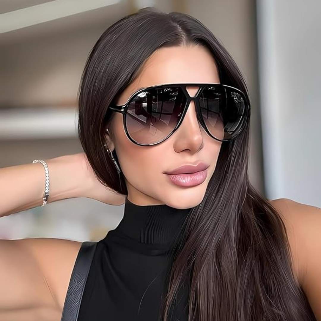 Square Aviator Sunglasses UV400 Protection Unisex Lightweight Retro Eyewear for Men Women Outdoor Beach Driving Everyday Style