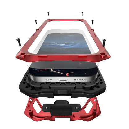 Protective Google Pixel Case with Integrated Screen Shield & Kickstand