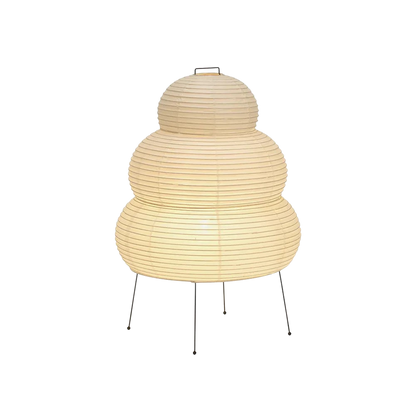 Cloud Rice Paper Floor Lamp 40in Warm White LED Ambient Standing Light for Living Room Bedroom Modern Minimalist Tall Accent Lighting