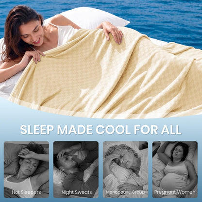 Chill Comfort | Cooling Blanket with Arc-Chill Technology | Soft, Lightweight Fabric for Hot Sleepers