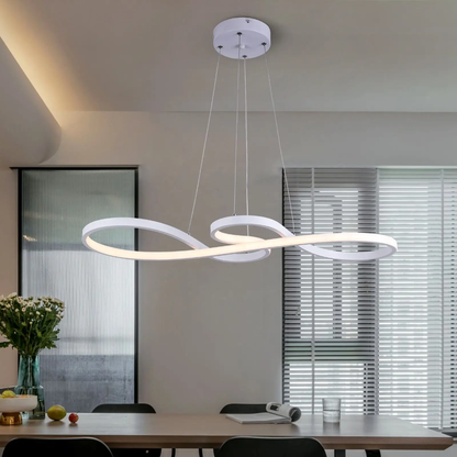 Adjustable Ring Ceiling Light with Remote Dimmable LED 37 in Gold for Dining Room Kitchen Island Modern Hanging Fixture 3-Color Temperature