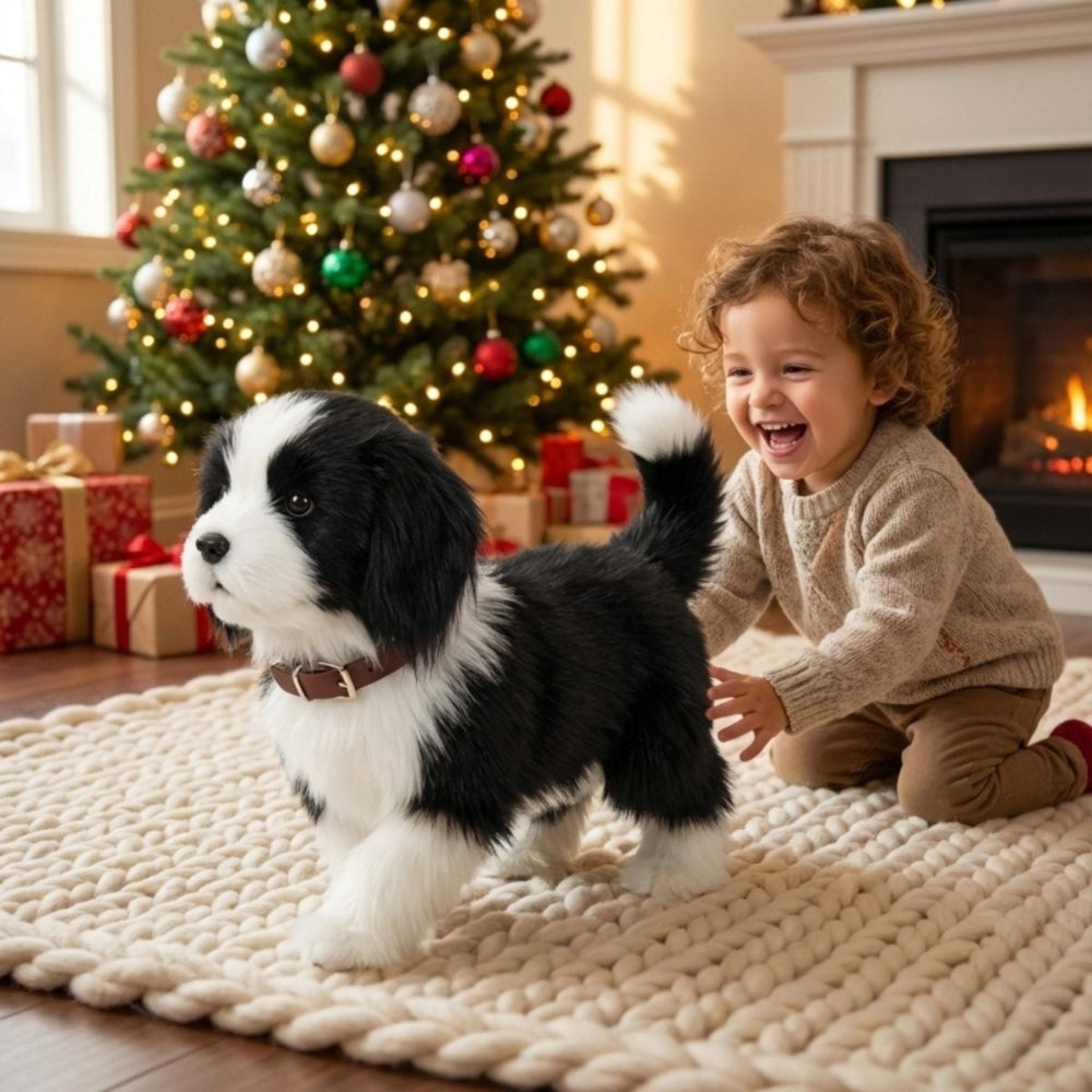 Chien robot interactif | Mouvements et sons réalistes pour un amusement sans fin