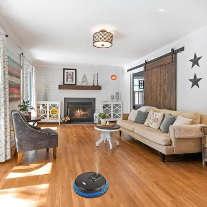 Smart Home | Circular Automatic Robot Mop with Intelligent Navigation | Effortless Cleaning for Spotless Floors