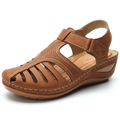 Women's Orthopedic Gladiator Sandals with Arch Support & Adjustable Straps for All-Day Comfort