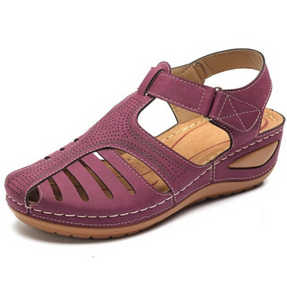 Women's Orthopedic Gladiator Sandals with Arch Support & Adjustable Straps for All-Day Comfort