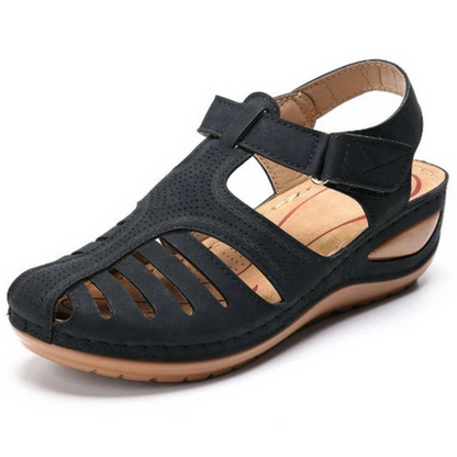 Women's Orthopedic Gladiator Sandals with Arch Support & Adjustable Straps for All-Day Comfort