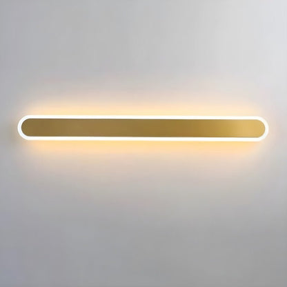 Curved Aluminum Outdoor Wall Sconce LED Hardwired Waterproof Light Fixture for Entryway Patio Porch Modern Exterior Lighting 12-39 Inch