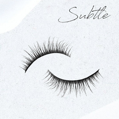 Self-Adhesive False Eyelashes – Reusable, No Glue Required, Water-Resistant with Natural Volume for Everyday & Special Occasions