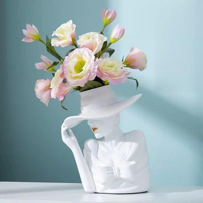 Woman Cap Container