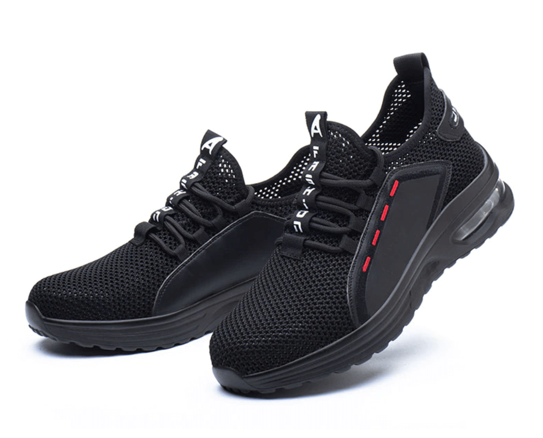 Steel Toe Safety Work Shoes for Men Lightweight Anti-Slip Industrial Protection Footwear Construction Warehouse