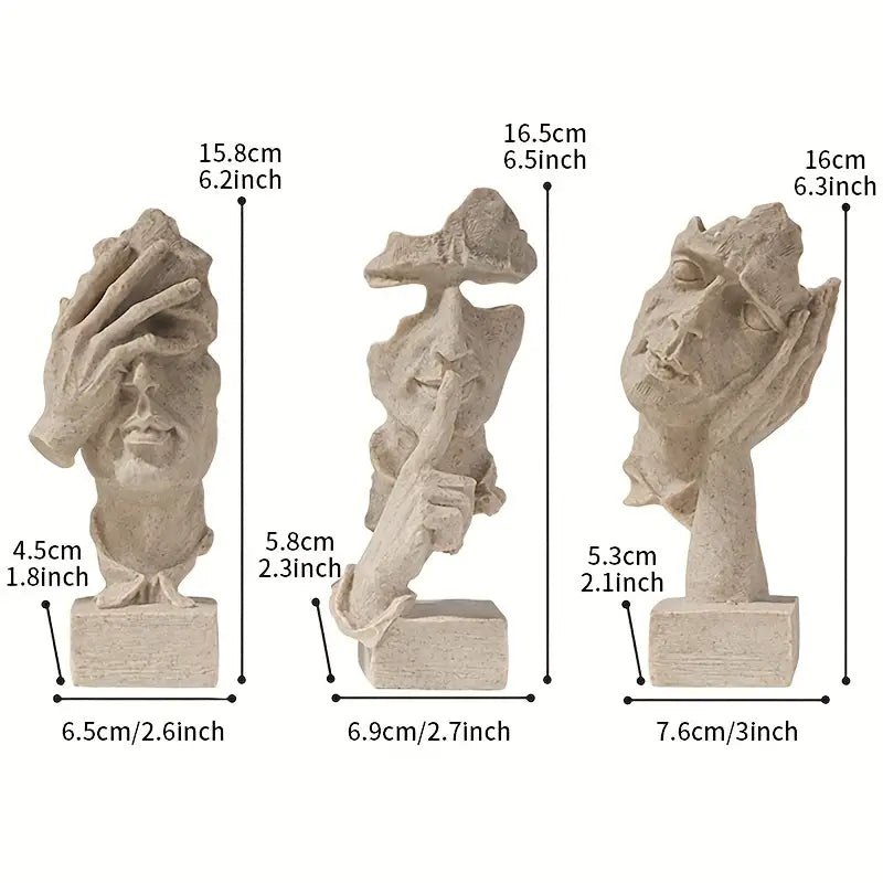 Meditations™ - 3pcs Sculpture Set