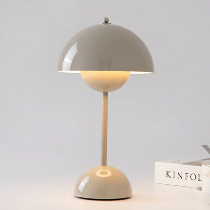 Rechargeable LED Table Lamp Dimmable Touch Control Portable Cordless Desk Light Ambient Lighting Metal Modern Home Bedroom