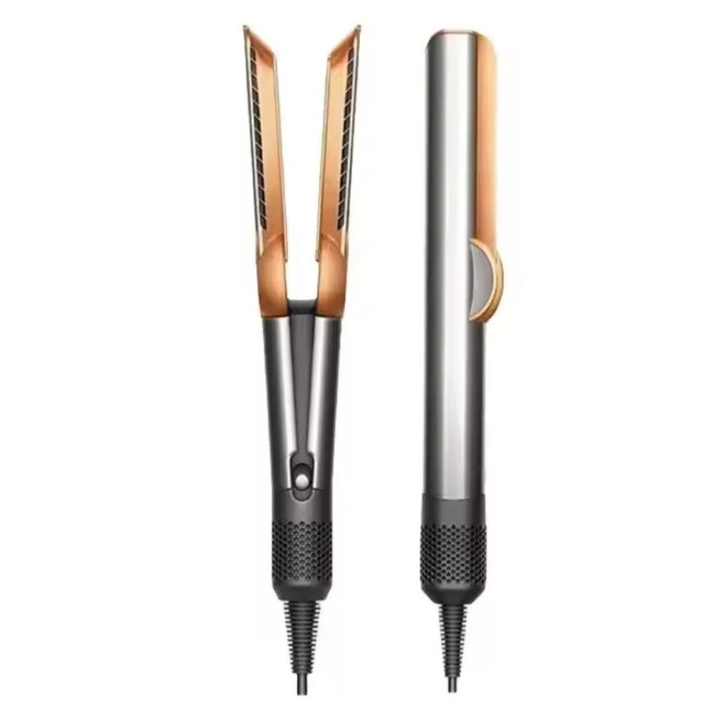 Brosse soufflante ionique en céramique 1200 W, gris, pour tous types de cheveux, légère, format voyage, brosse lissante pour cheveux fins