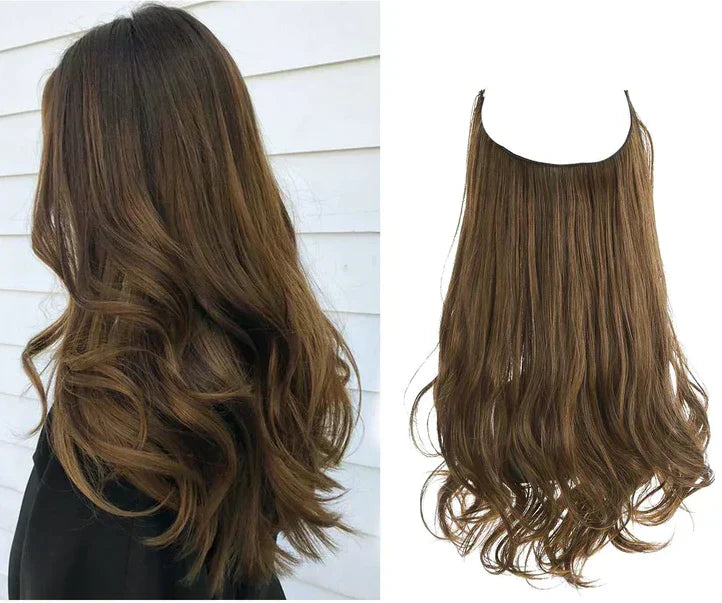 Remy Human Hair Extensions Clip-In Seamless Natural Volume Real Hair Strands Heat Safe Styling Full Ends No Tangle Women's Hair