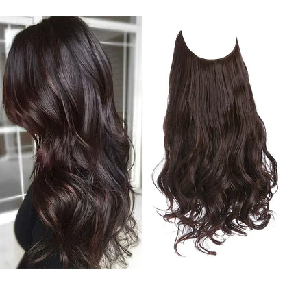 Remy Human Hair Extensions Clip-In Seamless Natural Volume Real Hair Strands Heat Safe Styling Full Ends No Tangle Women's Hair