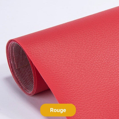 Self-Adhesive Leather Repair Patch for Furniture & Car Seats – 20x54 Inch Fix-It Sheet for Sofas Jackets Bags – Peel-and-Stick Upholstery