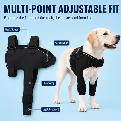 Ortekor Senior Dog Shoulder & Front Leg Support Brace for Cold Walks & Daily Comfort