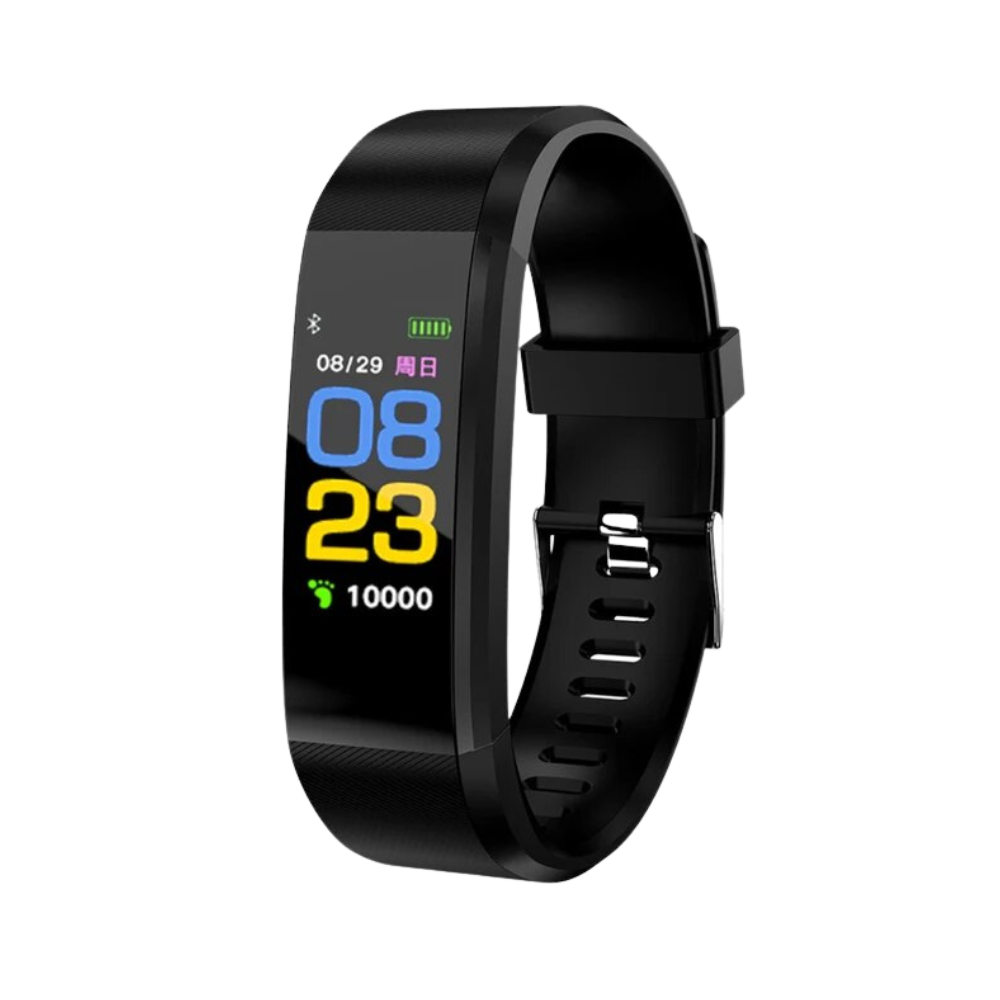 Activity Tracker with Heart Rate Monitor & Blood Pressure Tracker for Everyday Wellness | USB Rechargeable Fitness Band