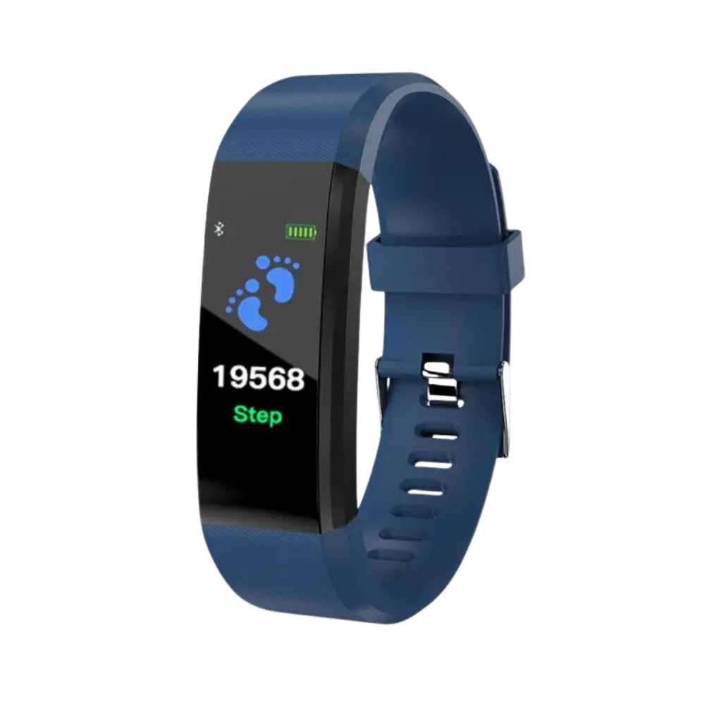 Activity Tracker with Heart Rate Monitor & Blood Pressure Tracker for Everyday Wellness | USB Rechargeable Fitness Band