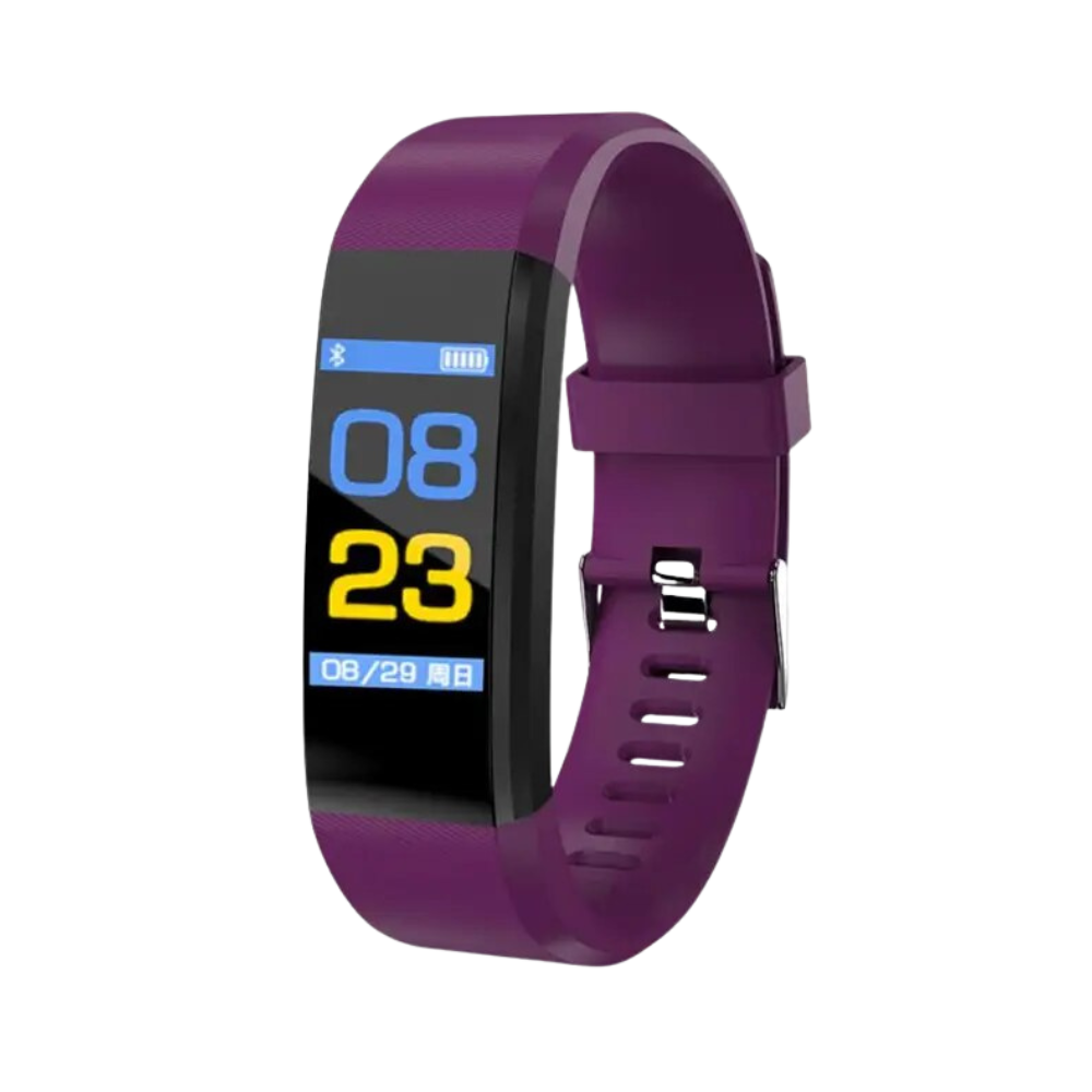 Health Monitoring Smartwatch for Seniors with Heart Rate & Blood Pressure Tracker