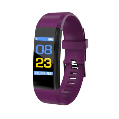 Health Monitoring Smartwatch for Seniors with Heart Rate & Blood Pressure Tracker