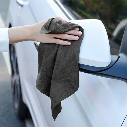 Microfiber Cleaning Cloths 10-Pack Lint-Free Streak-Free for Glass Windows Mirrors Kitchen Stainless Steel Car Detailing No Chemicals