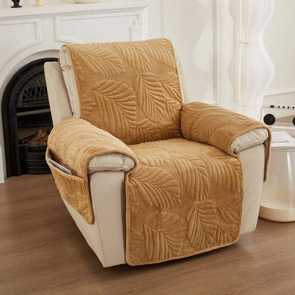 VerdantLeaf – Anti-Slip Recliner Chair Cover