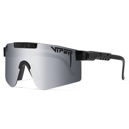 Wraparound Sport Sunglasses with UV400 Protection & Polarized Lenses for Men & Women