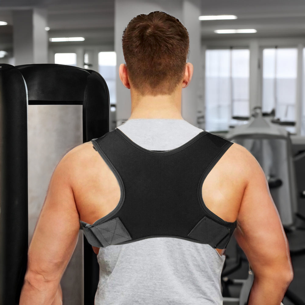 Upper Body Alignment Support Brace for Men & Women – Adjustable Shoulder Strap Corrector for Daily Wear & Posture Improvement