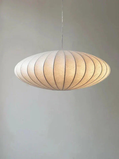 Crystal Chandelier with Fabric Shades and Crown Detail for Dining Room, Bedroom, Living Room, Entryway – Elegant Pendant Lighting with Decor