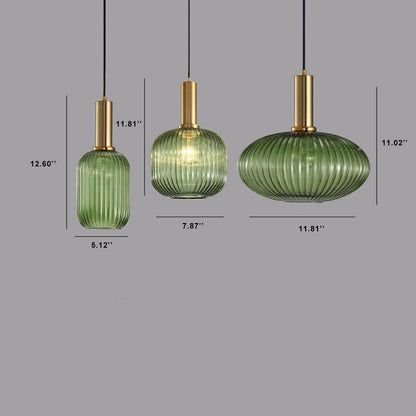 Glass Shade Hanging Light Fixture Adjustable 59-Inch Cord Kitchen Island Dining Room Ceiling Lamp E26 Socket Modern Drop Lighting for Counte