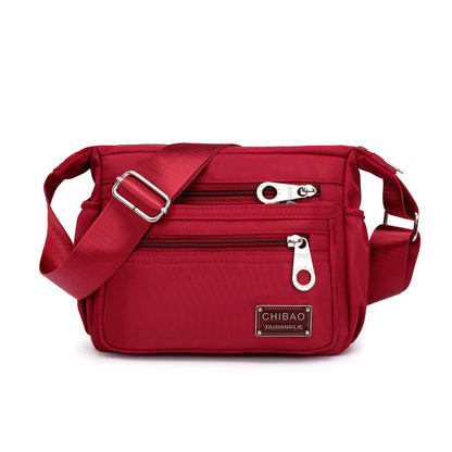 Women's Nylon Crossbody Bag with Water-Resistant Finish & Adjustable Strap for Travel, Work & Everyday Carry