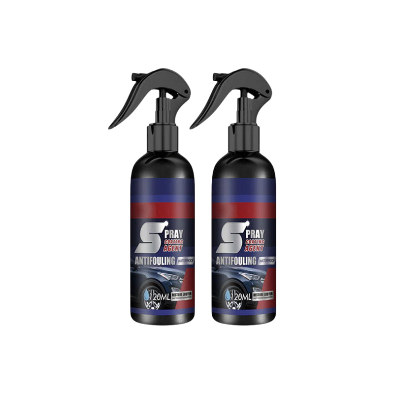 Nano Ceramic Car Spray Cleaner Polish Detailer for Paint Glass Plastic – Waterless Wash Restorer Scratch Remover for Auto Boat RV Motorcycle