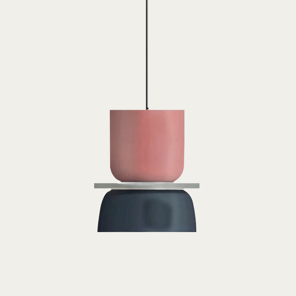Plafonnier multicouche en acrylique, douille E27, 29 cm de diamètre, style nordique, idéal pour îlot de cuisine, coin repas ou entrée, lampe suspendue pour