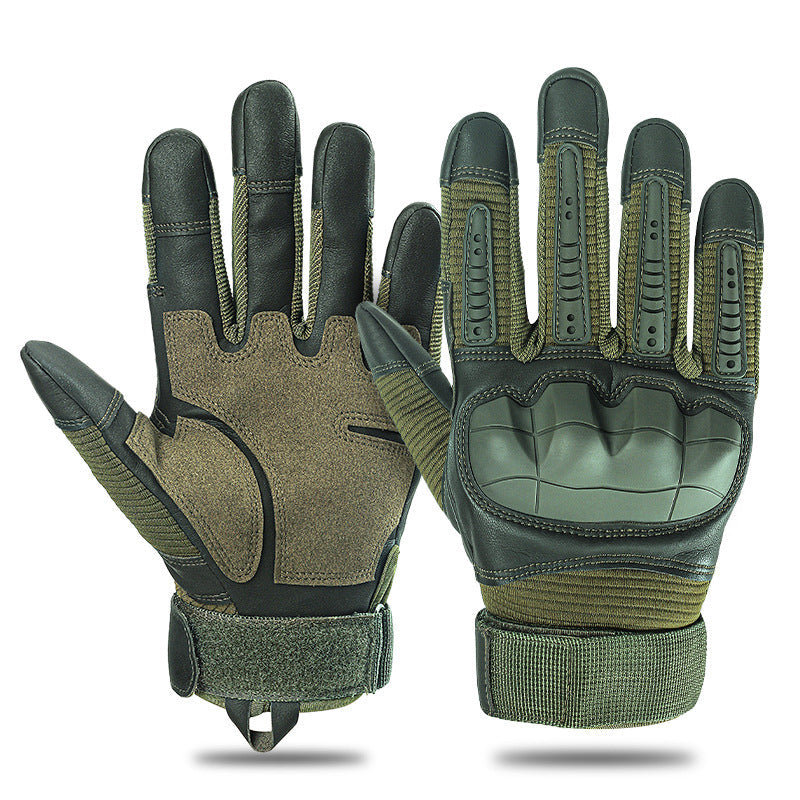 Reinforced Outdoor Work Gloves with Touchscreen Fingertips – Breathable Synthetic Leather Palm for Hunting, Cycling, Climbing & Yard Work