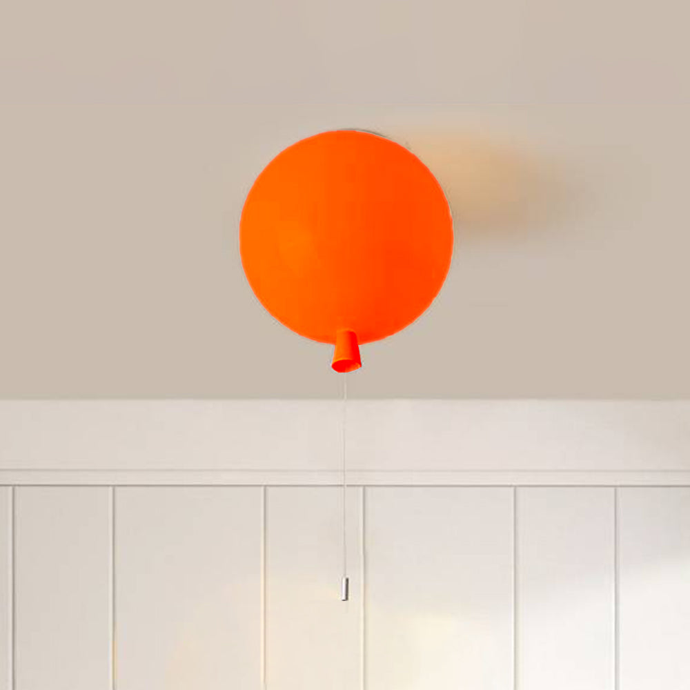 Round LED Ceiling Light Flush Mount White Acrylic Dome for Bedroom Living Room Kids Room | Modern Circle Surface Light 8 10 12 Inch Energy