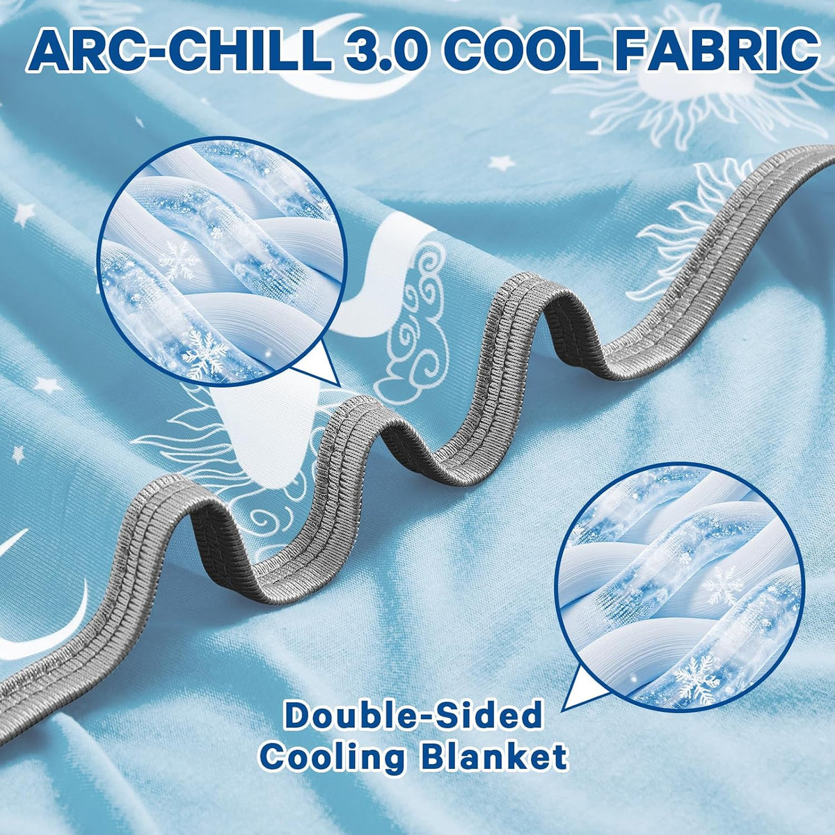 Confort douillet | Couverture rafraîchissante en tissu double face | Couverture d'été légère pour les dormeurs ayant chaud et les voyages