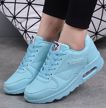 Women's Athletic Sneakers Lightweight Cushioned Walking Running Shoes with Air Cushion Support for Gym Fitness Workout