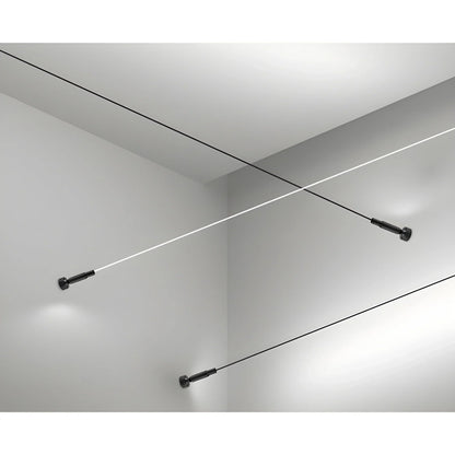 Linear LED Strip Light Fixture RGBW Color Changing Dimmable Stainless Steel Acrylic for Bedroom Living Room Office Hallway Modern Indoor Déc