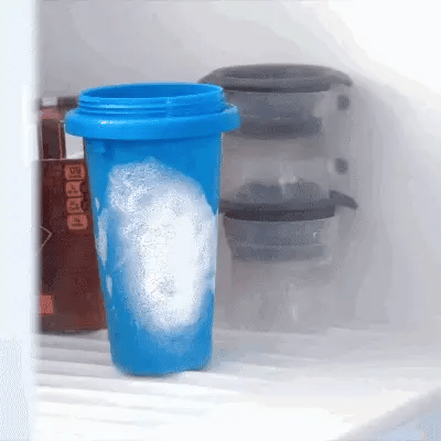 Ortekor ChillRush | Slushie Machine with Quick Freeze Technology | Fun Slushy Cup for Instant Refreshment