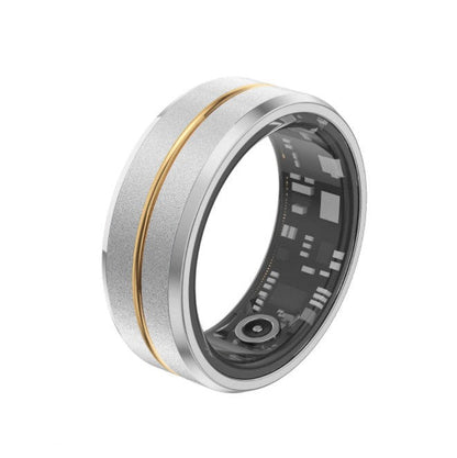 Bague connectée avec suivi de la fréquence cardiaque et de l'oxygène dans le sang | Tracker de fitness étanche pour un suivi quotidien de votre santé