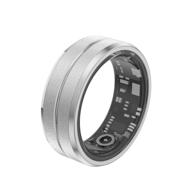 Bague connectée pour femmes et hommes, bague de fitness avec suivi de la fréquence cardiaque et du taux d'oxygène dans le sang, bague étanche avec suivi du sommeil