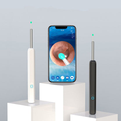 Wireless Ear Cleaning Camera with HD Scope and Silicone Tip for iPhone & Android Safe Wax Removal Tool