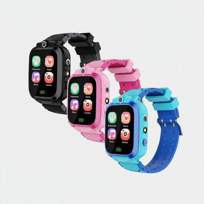 Montre connectée pour enfants | Podomètre interactif avec jeux et lecteur de musique | Outil d'apprentissage ludique pour une activité physique